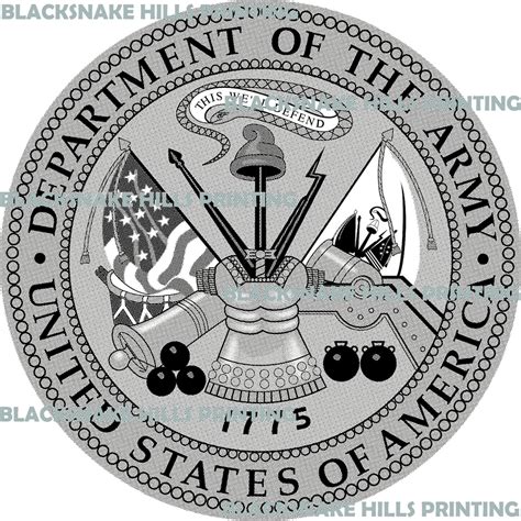 US Army Seal Vector Image Files multiple Formats Plus JPG - Etsy