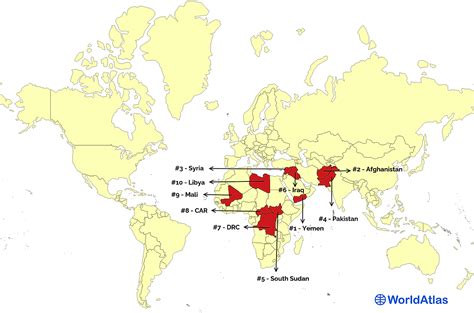 Most Dangerous Countries For Women - WorldAtlas