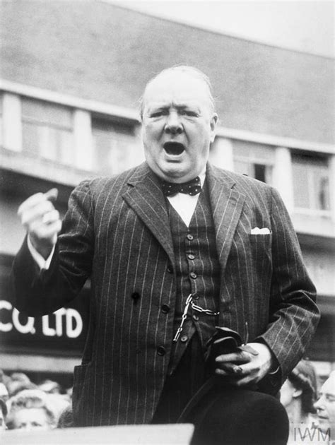 WINSTON CHURCHILL DURING THE GENERAL ELECTION CAMPAIGN IN 1945 | Imperial War Museums