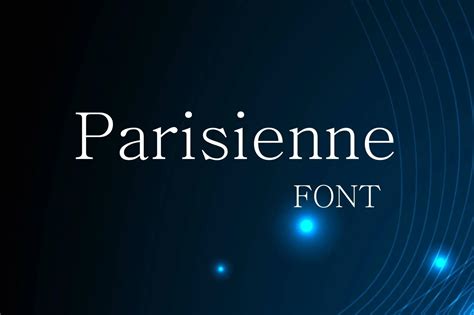 Parisienne Font Free Download