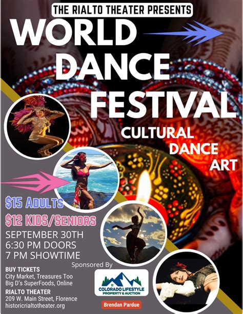 World Dance Festival - Sept 30, 2023 - Historic Rialto Theater