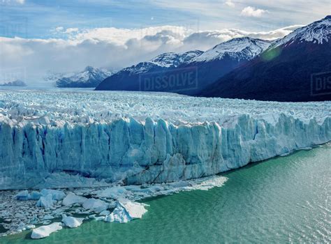 Perito Moreno Glacier, elevated view, Los Glaciares National Park ...