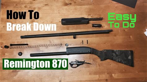 How to breakdown a Remington 870 express magnum - Inspect and Clean ...