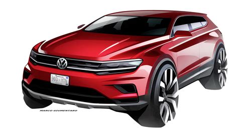 VW teases 7-seat Tiguan Allspace ahead of Detroit auto show