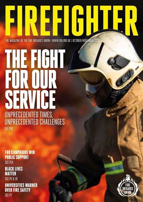 Firefighter magazine, October November 2020 | Fire Brigades Union