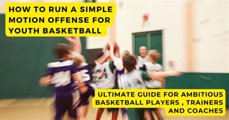 Simple Motion Offense for Youth Basketball Keys