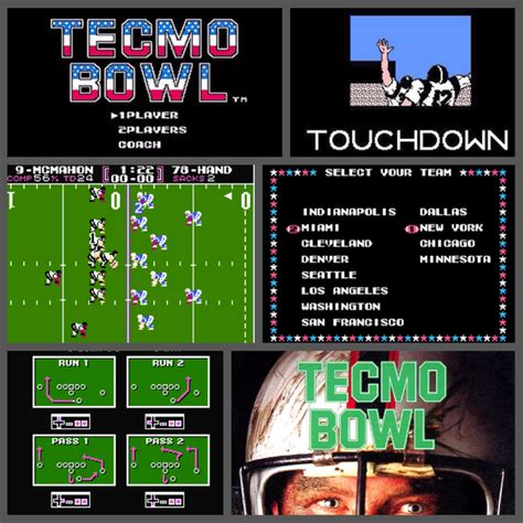 Tecmo Bowl - TECMO BOWL VS R.B.I. BASEBALL