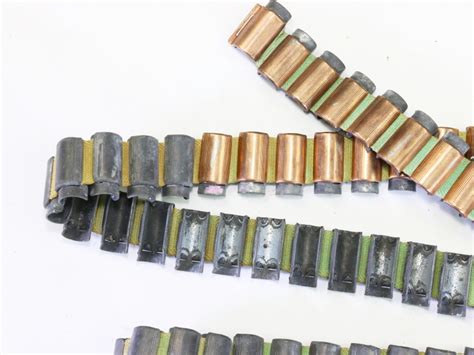 British BESA MG Empty Ammunition Belt #3909