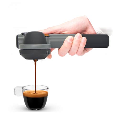 Grey and orange Handpresso Pump manual espresso machine - Handpresso