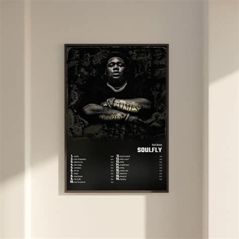 Rod Wave Soulfly Album Cover Poster Wall Art Rod Wave - Etsy