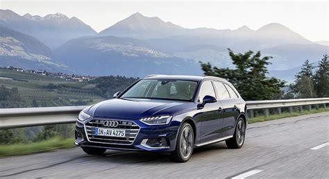 2020 Audi A4 Avant (Color: Navarra Blue) - Front Three-Quarter, car, HD ...