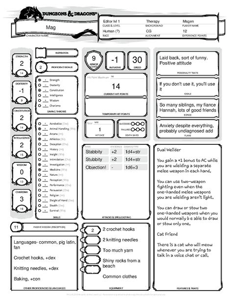 File:Mag- Character Sheet.pdf - ranchstory