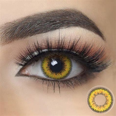 Envy Yellow Halloween Contacts