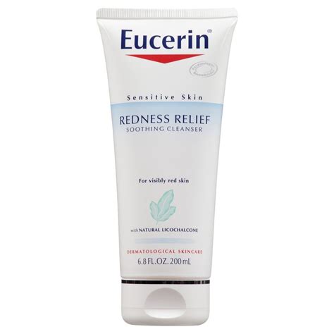 Eucerin Redness Relief Soothing Cleanser for Sensitive Skin - 6.8 oz | Skin cleanser products ...