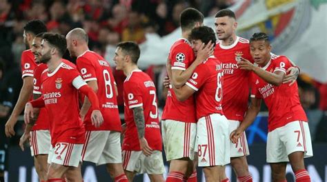 Benfica reach Champions League quarters by thrashing Brugge - Football ...