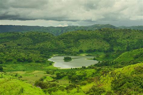 Cameroon Lake Nyos Mountain Valley