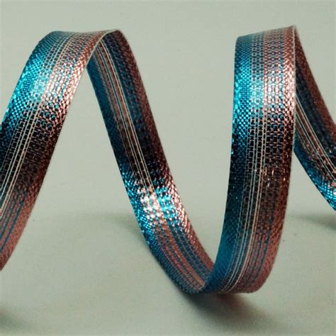 Narrow Ombre Metallic Ribbon | Holiday Ribbons | Wholesale Ribbon ...