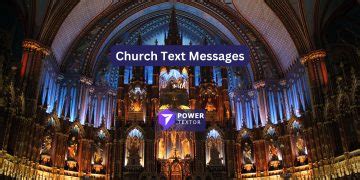 Engaging Church Invitation Text Message Samples - PowerTextor