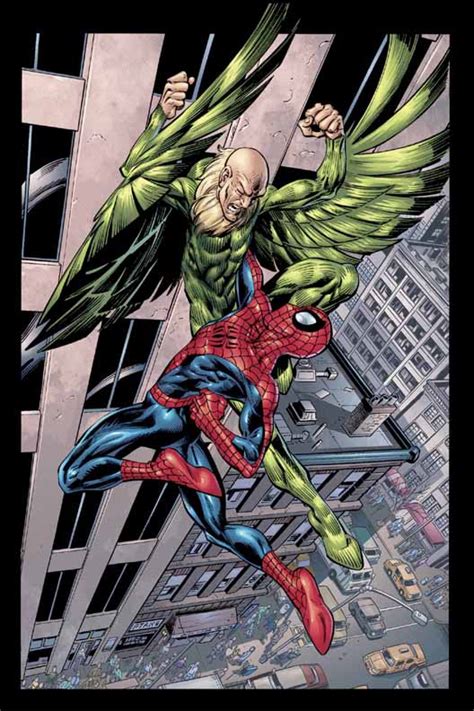 Vulture vs. Spider-Man - Spider-Man villains Fan Art (770062) - Fanpop