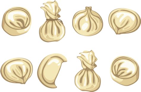 Dumplings Icons Vector - Icon - Free Transparent PNG Download - PNGkey