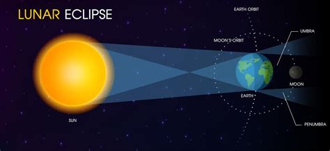 Eclipse lunar de la luna. 594167 Vector en Vecteezy