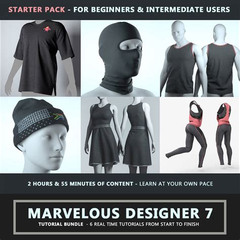 Marvelous Designer 7 Tutorial STARTER PACK :: Behance