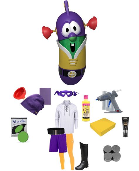 Larryboy from VeggieTales Costume | Carbon Costume | DIY Dress-Up Guides for Cosplay & Halloween