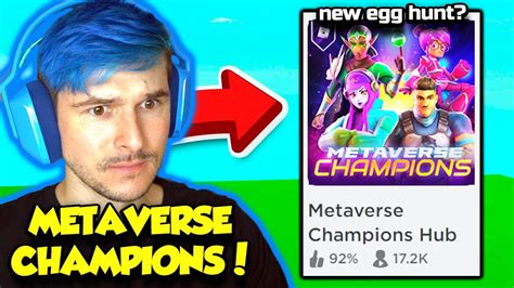 The METAVERSE CHAMPIONS EVENT Is FINALLY HERE!! *New Egg Hunt* (Roblox ...