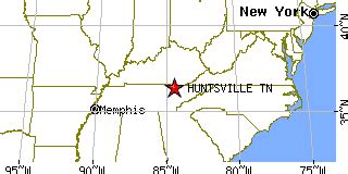 Huntsville, Tennessee (TN) ~ population data, races, housing & economy