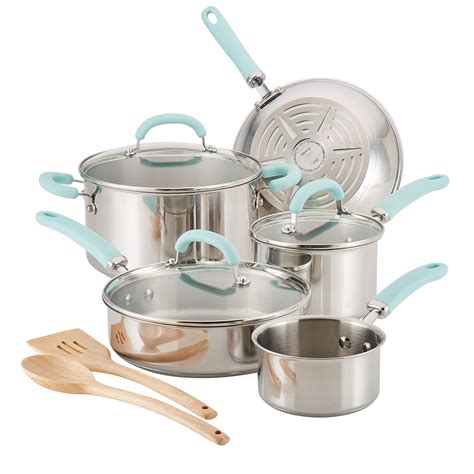 Best rachel ray dishwasher safe cookware set - 4U Life