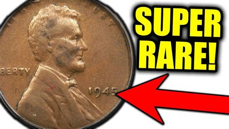 RARE 1945 Wheat Pennies that are actually WORTH MONEY!! | Rare coins ...