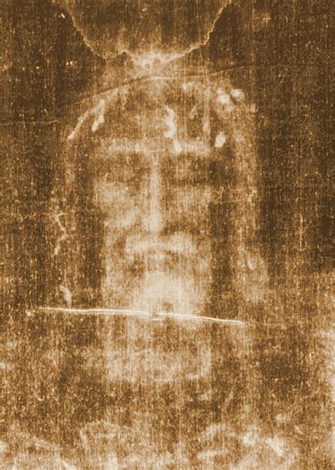 Shroud of Turin Holy Face of Jesus Mixed Media by Miraculous Image