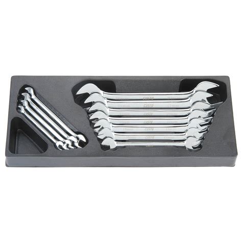 Double Open End Metric Wrench Set 11pc - Sultani Gas