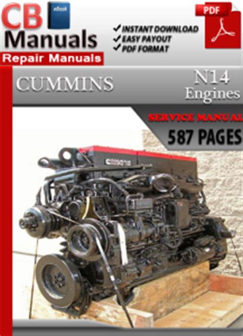 Cummins N14 Engine Service Repair Manual | Technical Repair Manuals