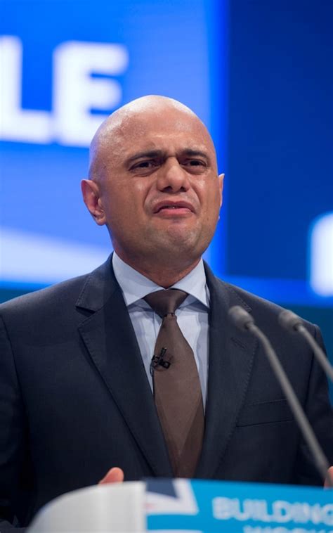 Sajid Javid sweats an extraordinary amount during Tory conference ...