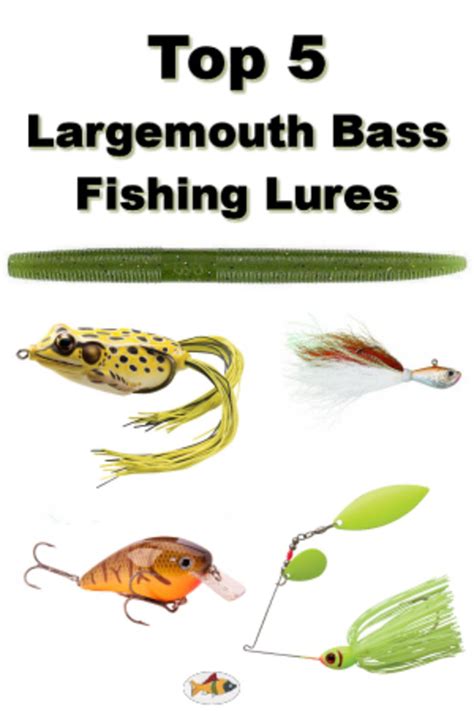 Top 5 Largemouth Bass Fishing Lures | A Listly List