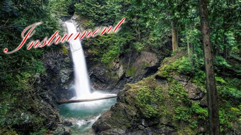 Instrument Relaxing Music Waterfall - YouTube