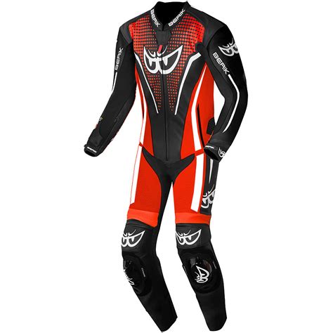 Berik 2.0 LS1 221312 RSF Tech pro Full Motorcycle Suit Red Fluo Black For Sale Online ...