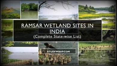 Ramsar Wetland Sites in India (Complete State-wise List) - Study Wrap