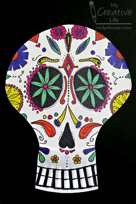 Paper Plate Calavera | Fun Family Crafts