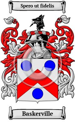 Baskerville Name Meaning, Family History, Family Crest & Coats of Arms