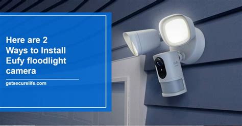 2 Ways To Install the Eufy Floodlight Camera| Indoor&Outdoor