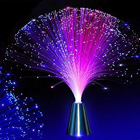 Fiber Optic Lamp - Fiber Optic Centerpieces | Night light lamp, Led night light, Lamp light