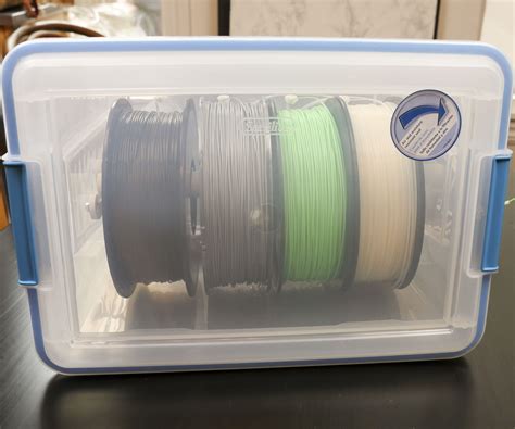 3D Printer Filament Dry Box - Becky Stern