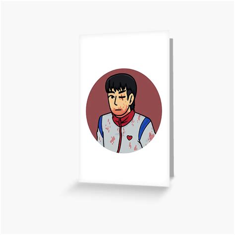 "Yoon Gwi Nam - All Of Us Are Dead Cartoon" Greeting Card by LoserMangaka | Redbubble