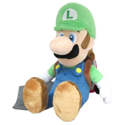 Luigi with Poltergust 5000 Official Luigi’s Mansion Plush | Video Game ...