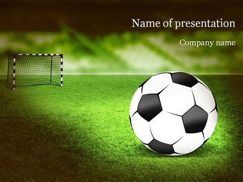 Soccer PowerPoint Template & Background for Presentation | Powerpoint ...