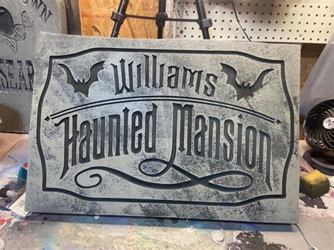 Custom Haunted Mansion Cemetery Headstone Tombstone. Yard. - Etsy