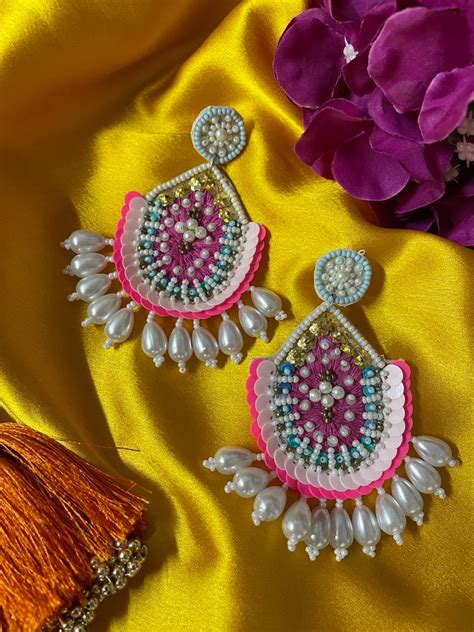 Discover more than 155 pink sapphire drop earrings super hot - seven.edu.vn