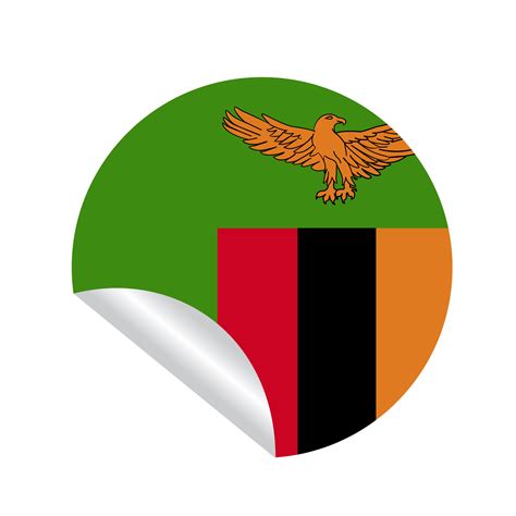 Zambia flag country 16595532 PNG